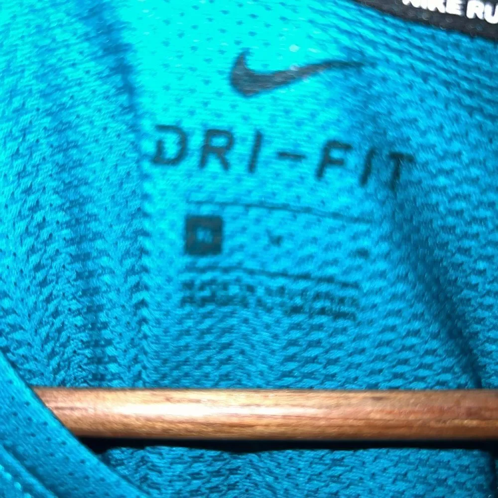 Nike DriFit teal blue/green men’s running shorty‎ size medium